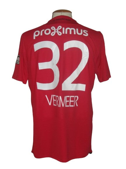 Club Brugge 2017-18 Keeper shirt XL #32 Kenneth Vermeer *signed & mint*