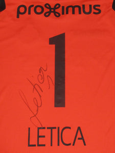 Club Brugge 2018-19 Keeper shirt XL #1 Karlo Letica *signed & mint*