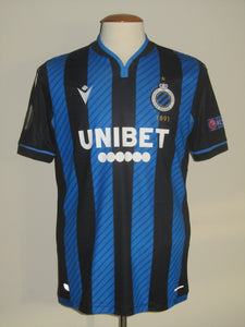 Club Brugge 2020-21 Home shirt Europa League M #10 Noa Lang *mint*