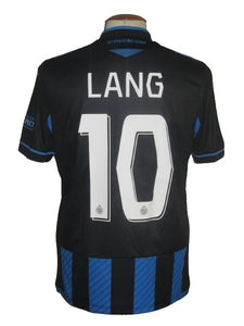 Club Brugge 2020-21 Home shirt Europa League M #10 Noa Lang *mint*