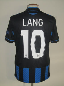 Club Brugge 2020-21 Home shirt Europa League M #10 Noa Lang *mint*