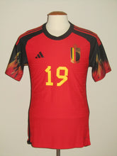 Load image into Gallery viewer, Rode Duivels 2022-24 Authentic home shirt S #19 *mint*