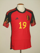 Load image into Gallery viewer, Rode Duivels 2022-24 Authentic home shirt S #19 *mint*
