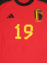 Load image into Gallery viewer, Rode Duivels 2022-24 Authentic home shirt S #19 *mint*