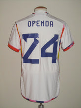 Load image into Gallery viewer, Rode Duivels 2022-24 Away shirt MATCH ISSUE/WORN #24 Luis Openda vs Egypt