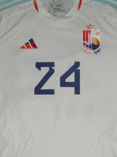 Load image into Gallery viewer, Rode Duivels 2022-24 Away shirt MATCH ISSUE/WORN #24 Luis Openda vs Egypt