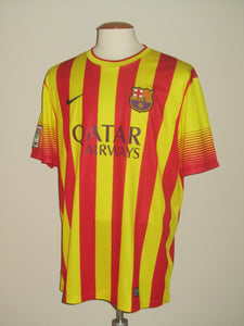 FC Barcelona 2013-15 Away shirt XL #8 Andres Iniesta *new with tags*