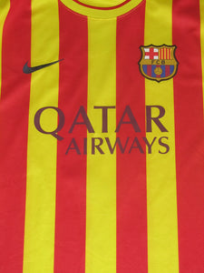 FC Barcelona 2013-15 Away shirt XL #8 Andres Iniesta *new with tags*