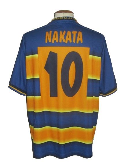 Parma AC 2001-02 Home shirt XL #10 Hidetoshi Nakata