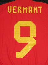 Load image into Gallery viewer, Rode Duivels 2022-24 Home shirt MATCH ISSUE/WORN U21 *multiple player names and numbers*