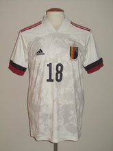 Load image into Gallery viewer, Rode Duivels 2020-22 Away shirt MATCH ISSUE/WORN U21 *multiple player names and numbers*