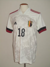 Load image into Gallery viewer, Rode Duivels 2020-22 Away shirt MATCH ISSUE/WORN U21 *multiple player names and numbers*
