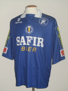 Eendracht Aalst 1995-96 Away shirt MATCH ISSUE/WORN #8 Kris Temmerman