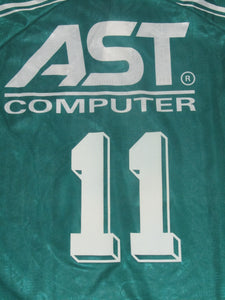 Eendracht Aalst 1996-97 Third shirt MATCH ISSUE/WORN #11 Peter Lassen
