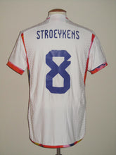 Load image into Gallery viewer, Rode Duivels 2022-24 Away shirt MATCH ISSUE/WORN U21 #8 Mario Stroeykens