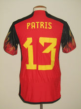 Load image into Gallery viewer, Rode Duivels 2022-24 Home shirt MATCH ISSUE/WORN EK U21 #13 Louis Patris