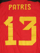 Load image into Gallery viewer, Rode Duivels 2022-24 Home shirt MATCH ISSUE/WORN EK U21 #13 Louis Patris