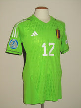Load image into Gallery viewer, Rode Duivels 2022-24 Keeper shirt MATCH ISSUE/WORN EK U21 #12 Senne Lammens