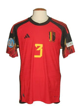 Load image into Gallery viewer, Rode Duivels 2022-24 Home shirt PLAYER ISSUE EK U21 #3