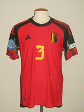 Load image into Gallery viewer, Rode Duivels 2022-24 Home shirt PLAYER ISSUE EK U21 #3