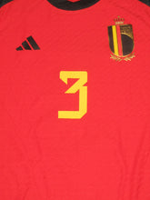 Load image into Gallery viewer, Rode Duivels 2022-24 Home shirt PLAYER ISSUE EK U21 #3