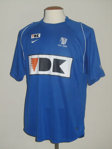 KAA Gent 2005-06 Home shirt MATCH ISSUE/WORN #16 Steve Cooreman *damaged*