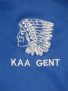 KAA Gent 2005-06 Home shirt MATCH ISSUE/WORN #16 Steve Cooreman *damaged*