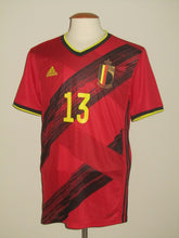 Load image into Gallery viewer, Rode Duivels 2020-22 Home shirt M #13-19