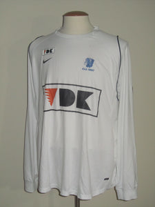 KAA Gent 2005-06 Away shirt MATCH ISSUE/WORN #11 Sandy Martens *signed*