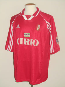 Standard Luik 1998-99 Home shirt MATCH ISSUE/WORN #2 Didier Ernst