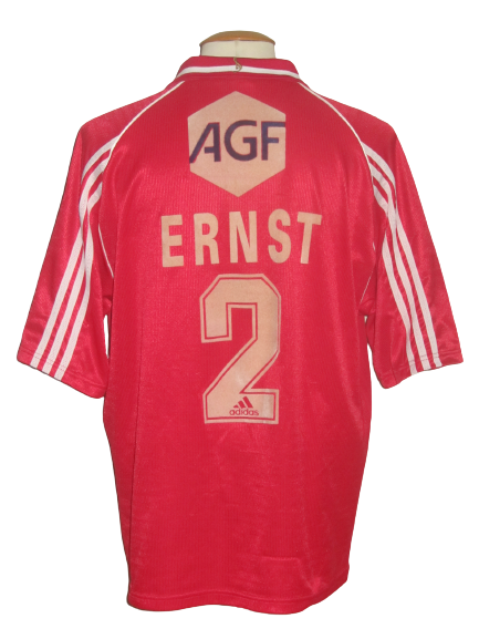 Standard Luik 1998-99 Home shirt MATCH ISSUE/WORN #2 Didier Ernst