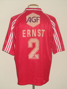 Standard Luik 1998-99 Home shirt MATCH ISSUE/WORN #2 Didier Ernst