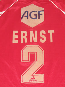 Standard Luik 1998-99 Home shirt MATCH ISSUE/WORN #2 Didier Ernst