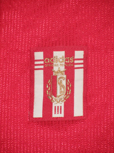 Standard Luik 1998-99 Home shirt MATCH ISSUE/WORN #2 Didier Ernst