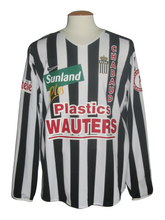 Load image into Gallery viewer, RCS Charleroi 2003-04 Home shirt MATCH/ISSUE WORN #6 Sébastien Chabaud *signed*