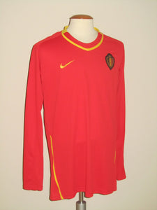 Rode Duivels 2008-10 Qualifiers Home shirt L/S XXL *new with tags*