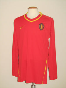 Rode Duivels 2008-10 Qualifiers Home shirt L/S XXL *new with tags*