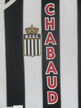 Load image into Gallery viewer, RCS Charleroi 2003-04 Home shirt MATCH/ISSUE WORN #6 Sébastien Chabaud *signed*