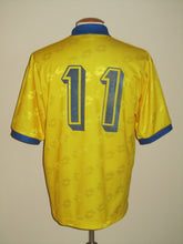 Load image into Gallery viewer, KSK Beveren 1993-95 Home shirt MATCH ISSUE/WORN #11 Hervé Van Overtvelt *signed*