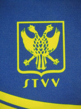 Load image into Gallery viewer, Sint-Truiden VV 2014-15 Home shirt MATCH ISSUE/WORN #24 Salomon Nirisarike