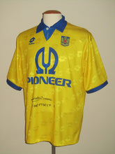 Load image into Gallery viewer, KSK Beveren 1993-95 Home shirt MATCH ISSUE/WORN #11 Hervé Van Overtvelt *signed*