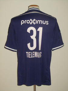 RSC Anderlecht 2014-15 Home shirt XL #31 Youri Tielemans