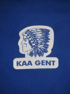 KAA Gent 2007-08 Home shirt MATCH ISSUE/WORN #27 Jonas De Roeck