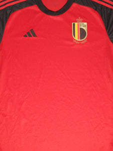 Rode Duivels 2022-24 Home shirt M *mint*