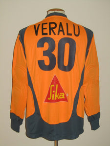 KVC Westerlo 2008-09 Keeper shirt MATCH ISSUE/WORN #30 Bart Deelkens