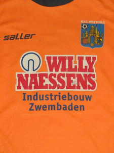 KVC Westerlo 2008-09 Keeper shirt MATCH ISSUE/WORN #30 Bart Deelkens