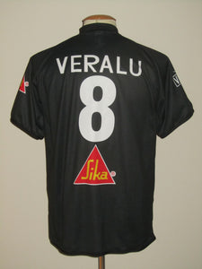 KVC Westerlo 2008-09 Away shirt MATCH ISSUE/WORN #8 Lukas Zelenka