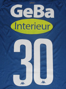 Sint-Truiden VV 2015-16 Away shirt MATCH ISSUE/WORN #30 Joao Rodriguez
