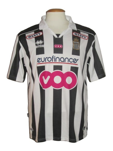 RCS Charleroi 2009-10 Home shirt L