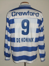 Load image into Gallery viewer, KAA Gent 2001-02 Home shirt L/S L #9 De Koninck